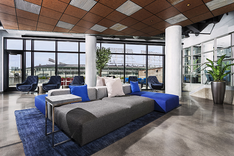 Diamond Lounge at Residences at Addison Clark Apartments, Chicago, IL, 60613